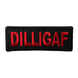 'DILLIGAF' Iron-On Patch