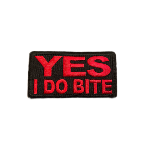 Yes-I-Do-Bite-Iron-On-Patch