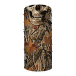 Forest Camo Skull Face Shield