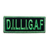 'DILLIGAF' Iron-On Patch